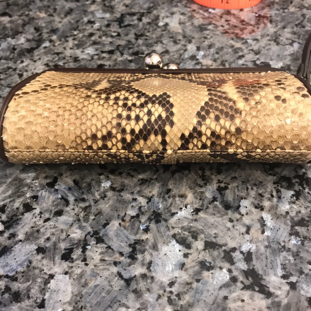 Coach Python Clutch - image 5